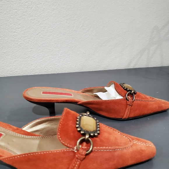 6.5 Unisa slide leather mules Rusty color - Picture 12 of 12